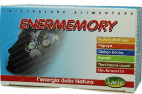 Enermemory Integratore per la Memoria - 15 flaconcini